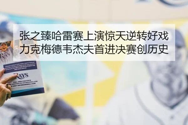 张之臻哈雷赛上演惊天逆转好戏 力克梅德韦杰夫首进决赛创历史